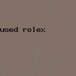 used rolex