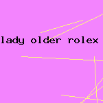 lady older rolex watch