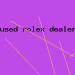 used rolex dealer