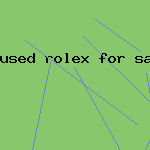 used rolex for sale