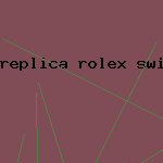 replica rolex swiss watch