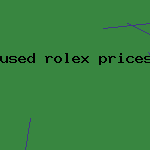 used rolex prices