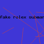 fake rolex submariner