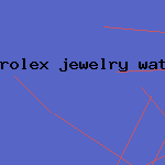 rolex jewelry watch