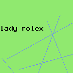 lady rolex