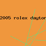 2005 rolex daytona