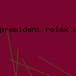 president rolex used