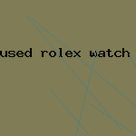 used rolex watch