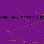 man new rolex watch