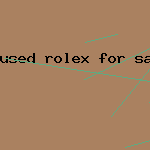 used rolex for sale