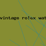 vintage rolex watch