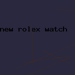 new rolex watch