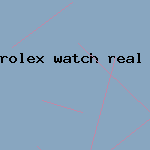 rolex watch real or fake