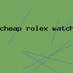 cheap rolex watch