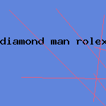 diamond man rolex watch