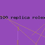 100 replica rolex under