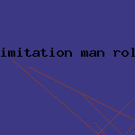 imitation man rolex watch