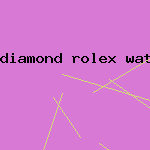 diamond rolex watch