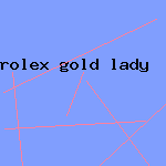 rolex gold lady