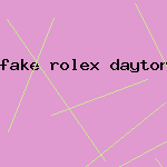 fake rolex daytona