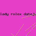 lady rolex datejust