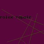 rolex repair