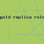 gold replica rolex watch