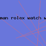 man rolex watch wrist