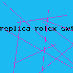 replica rolex swiss