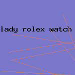 lady rolex watch