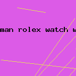 man rolex watch wrist