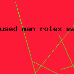 used man rolex watch
