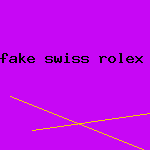 fake swiss rolex watch