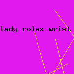 lady rolex wrist watch