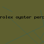rolex oyster perpetual date