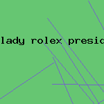 lady rolex presidential watch