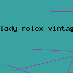 lady rolex vintage watch