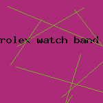 rolex watch band