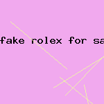 fake rolex for sale