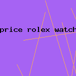 price rolex watch wholesale