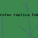 rolex replica fake