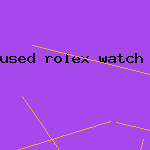 used rolex watch