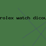 rolex watch dicount prices