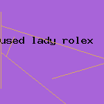 used lady rolex