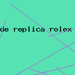 de replica rolex