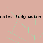 rolex lady watch preowned