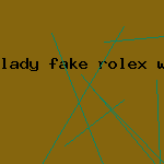 lady fake rolex watch