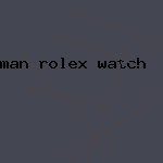 man rolex watch