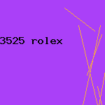 3525 rolex