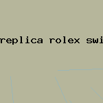 replica rolex swiss